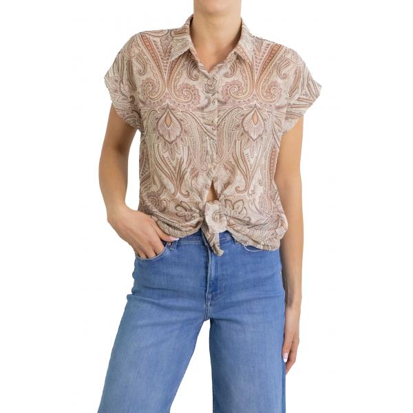 Camicia fantasia manica corta